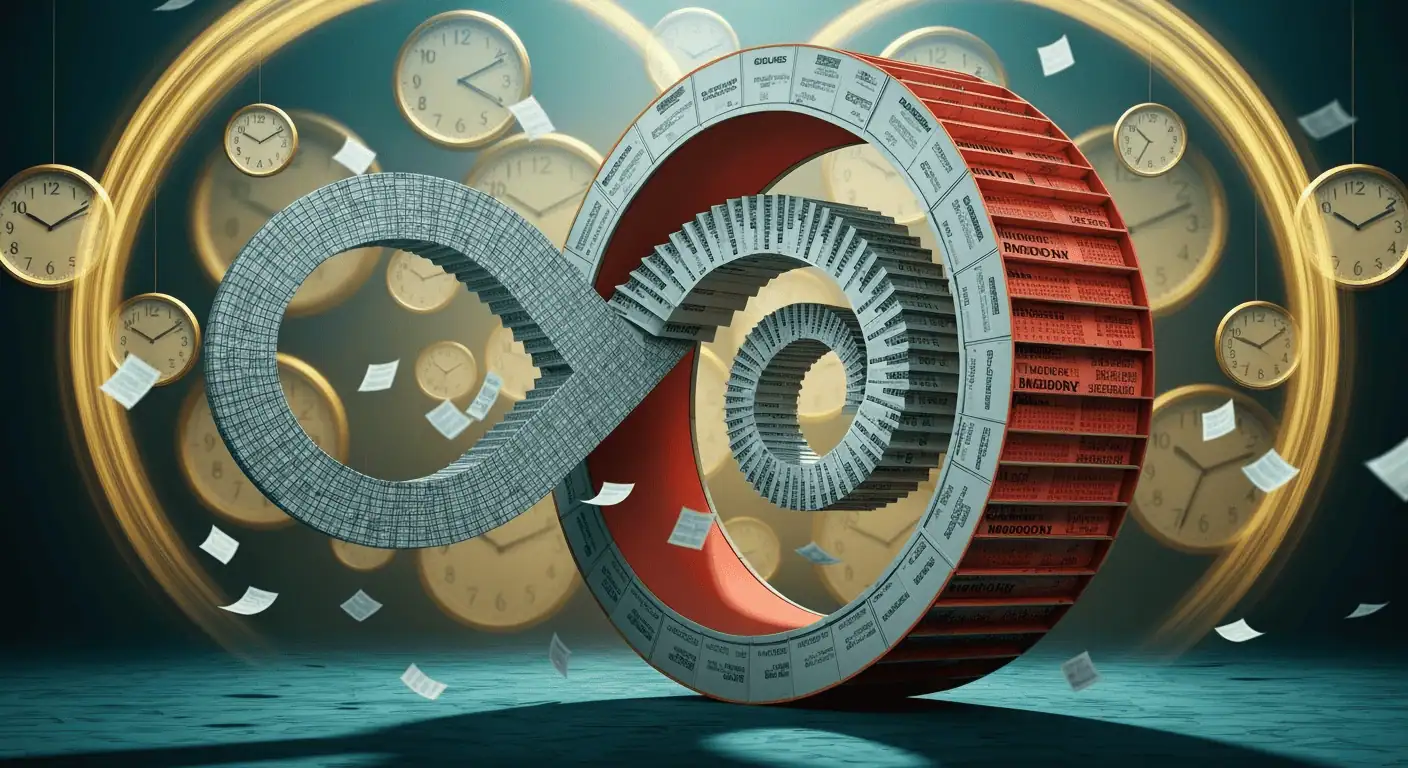 Emprendedor terminando su día de trabajo con satisfacción